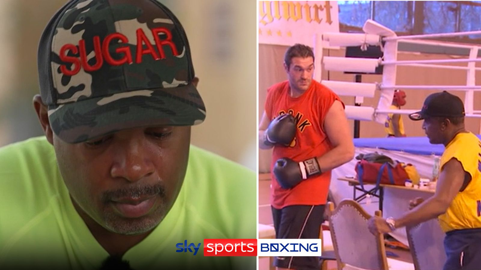 SugarHill Steward gets emotional watching historic footage of Tyson Fury at Kronk gym | Boxing News | Sky Sports