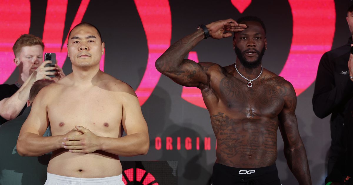 Wilder vs. Zhang Results: Live updates of the boxing 5v5 undercard and main event