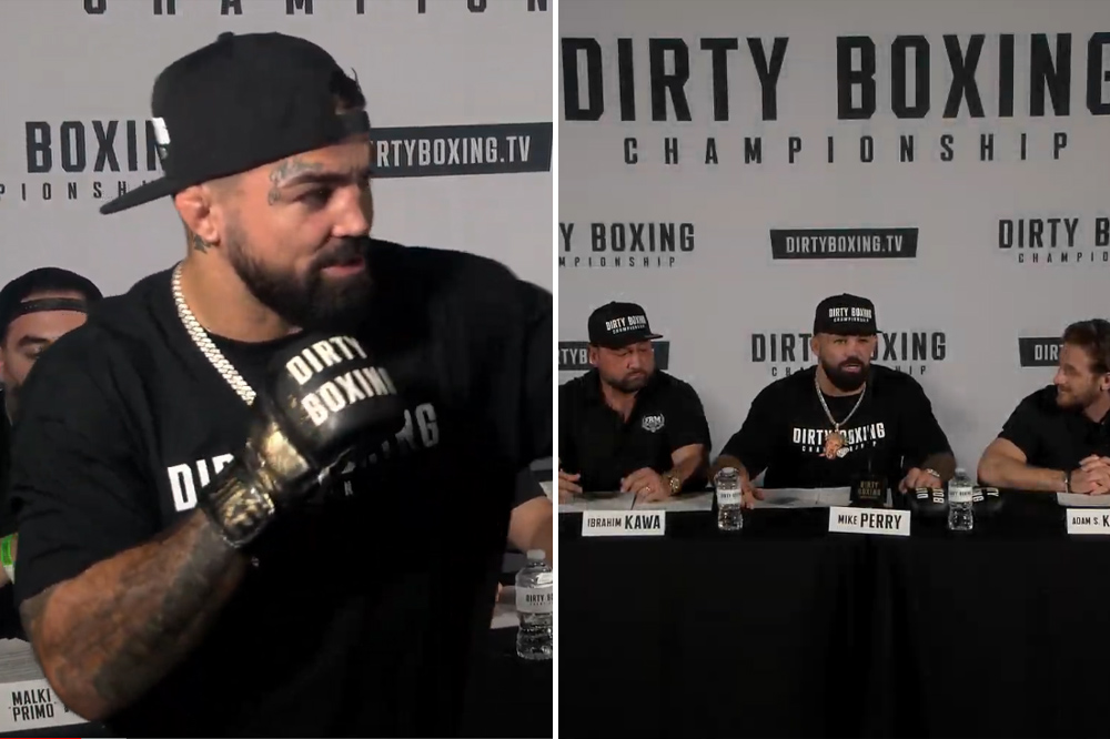 Mike Perry launches new hybrid rules combat sports organization Dirty Boxing Championship