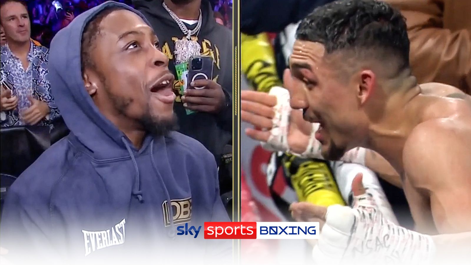 Keyshawn Davis resists ‘bullying’ Teofimo Lopez: ‘You’re scared or you don’t want to fight me!’ | Boxing News | Sky Sports