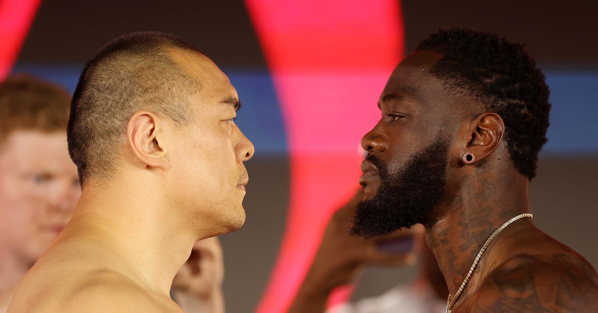 Deontay Wilder vs. Zhilei Zhang: Live round-by-round updates