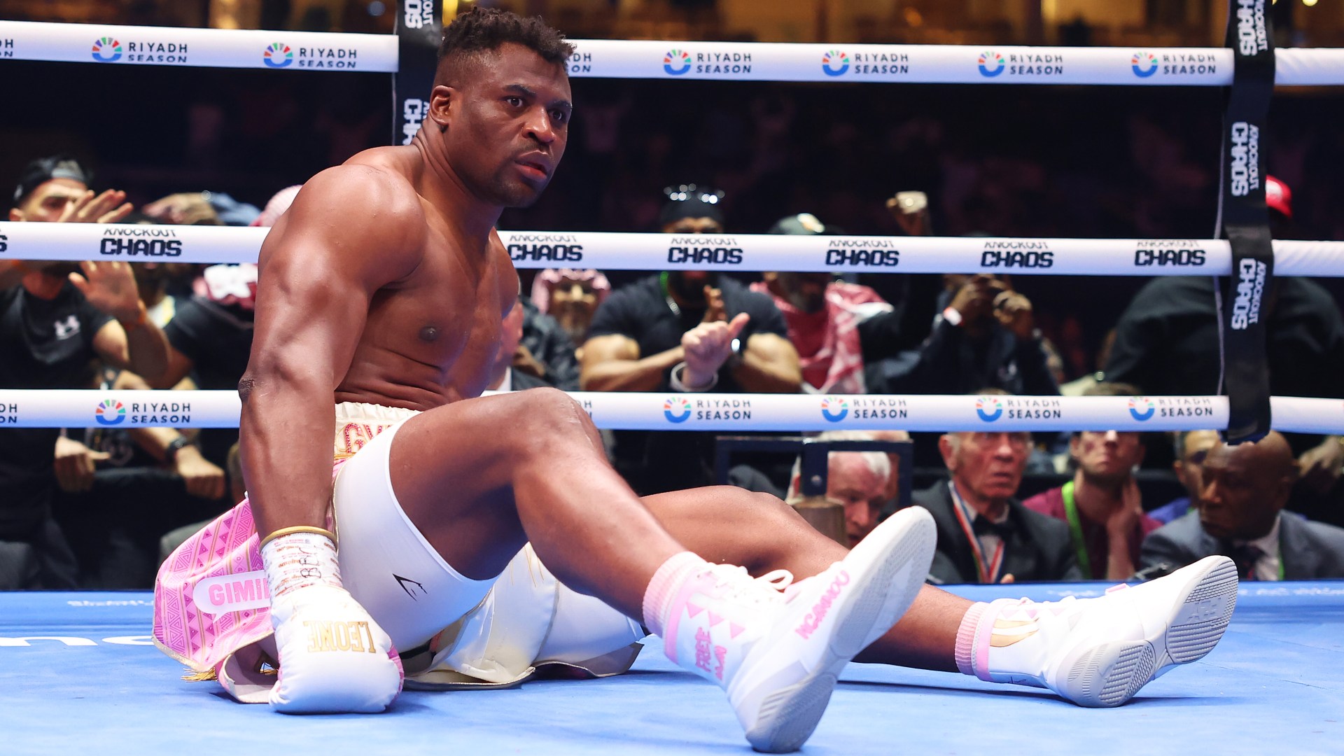 ‘I really got confused’ – Francis Ngannou says ‘something wasn’t right’ during his defeat to Anthony Joshua