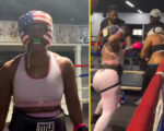 ‘Can’t play boxing’ – Terence Crawford takes notice as Claressa Shields beats up troll in sparring altercation